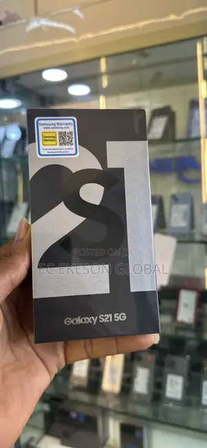 New Samsung Galaxy S21 5G 128 GB Gray