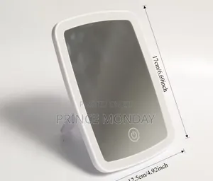 LED Smart Touch Makeup Mirror With 3 Light Modes