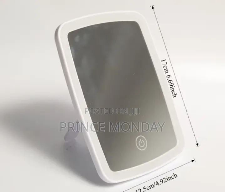 LED Smart Touch Makeup Mirror With 3 Light Modes