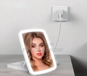 LED Smart Touch Makeup Mirror With 3 Light Modes