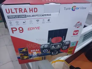 Advanced Outdoor CCTV Camera With Triple Lens