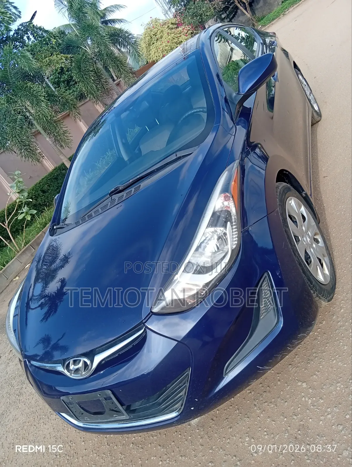 Hyundai Elantra 2015 Blue