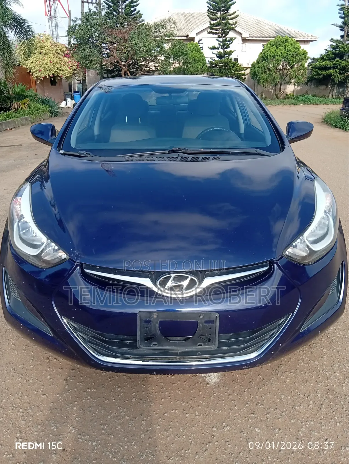 Hyundai Elantra 2015 Blue