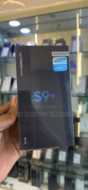New Samsung Galaxy S9 Plus 64 GB Black