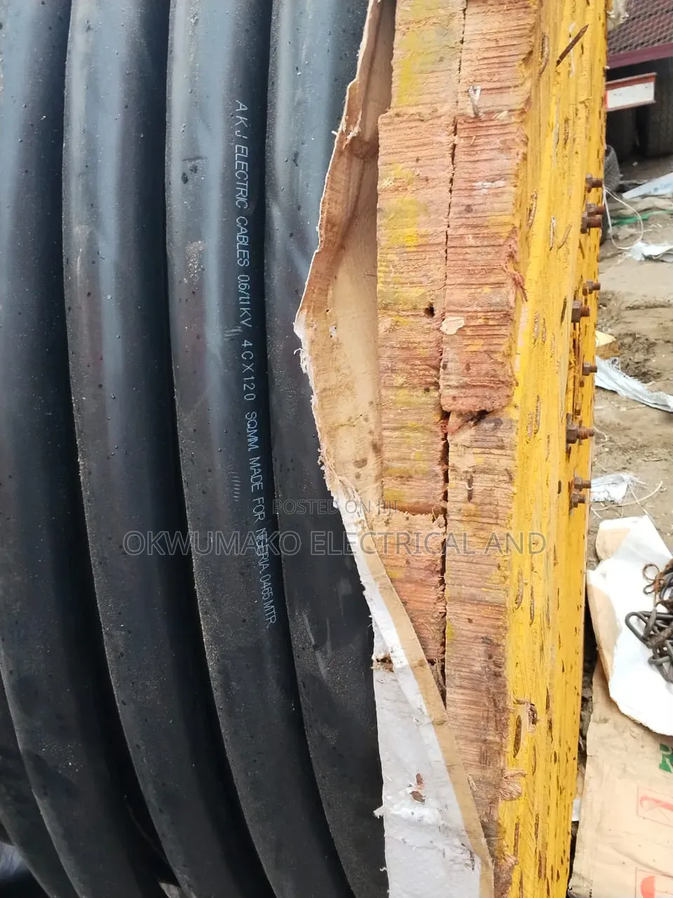 120mm 4core Armoured Cable Akj Per Meter