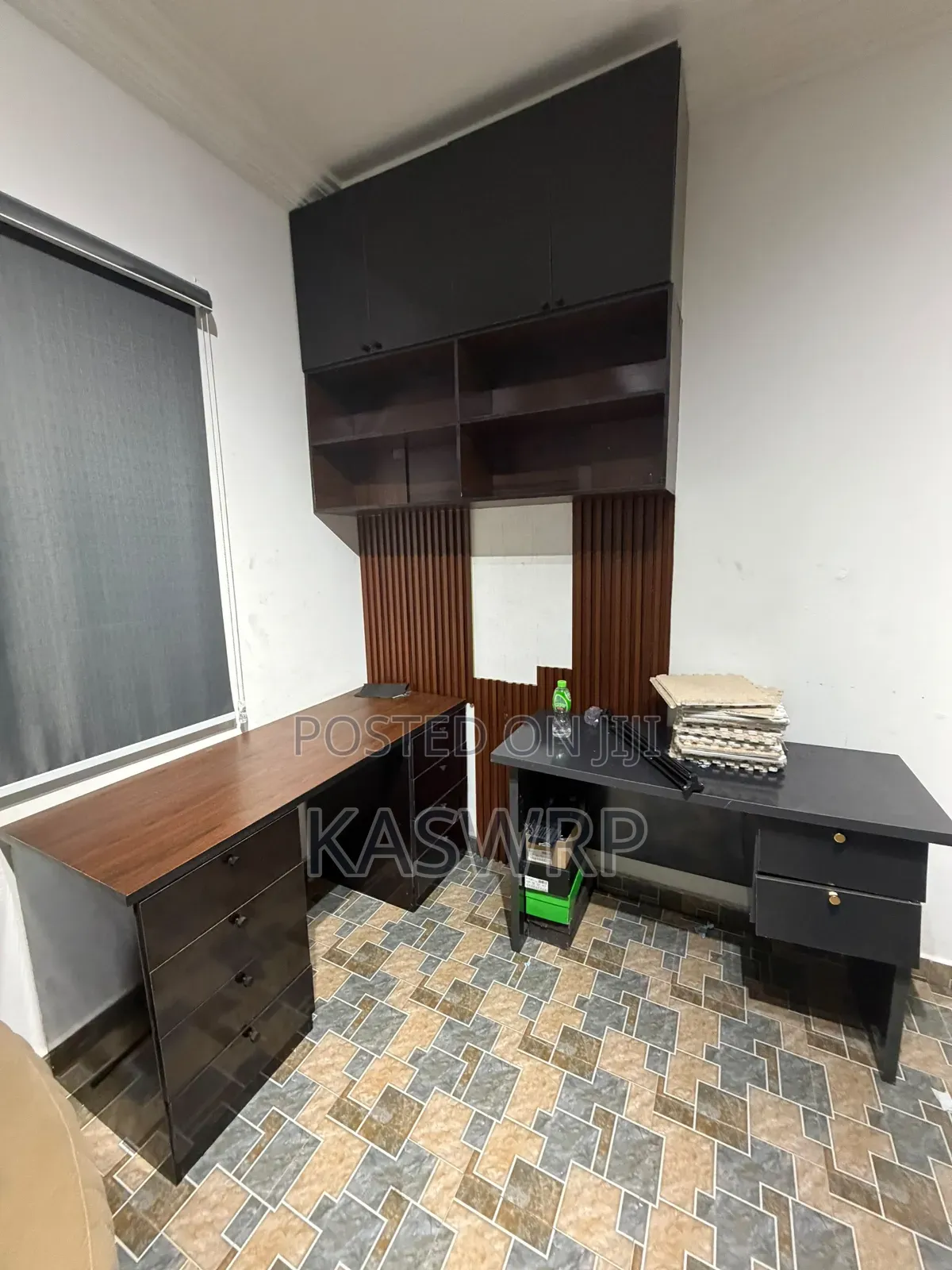 Table and Wall Cabinet