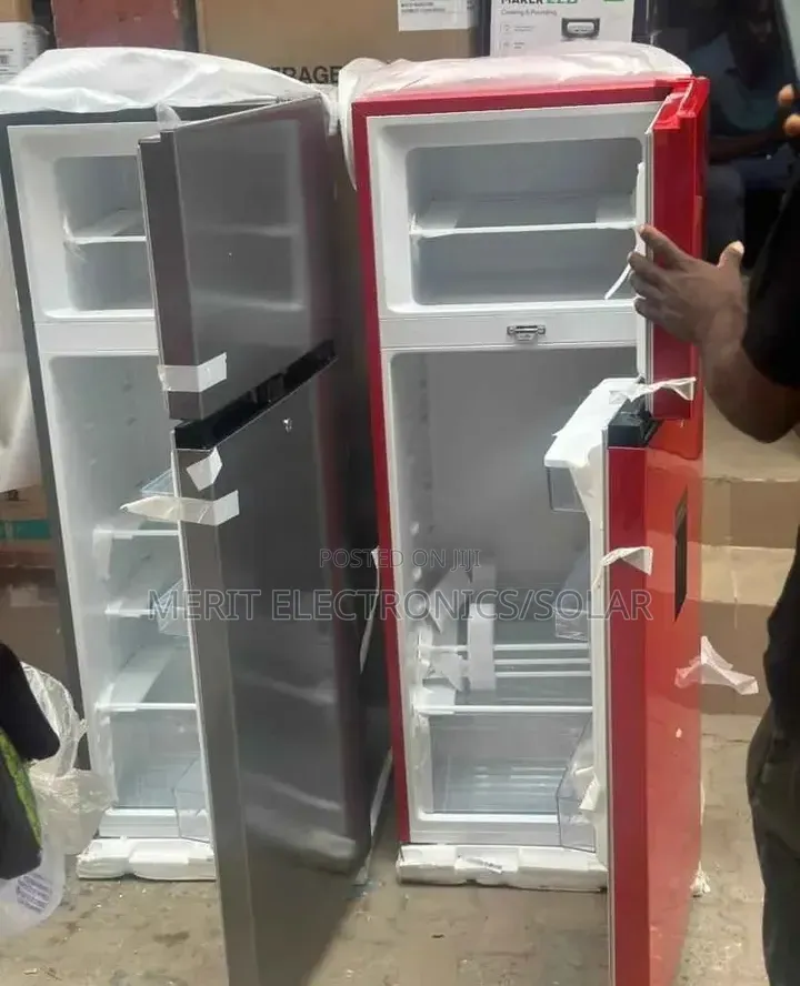 205L Hisense Double Door Fridge and Freezer