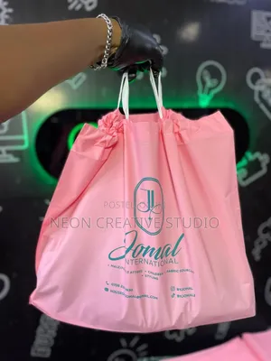 Drawstring Nylon Bag Printing in Lagos