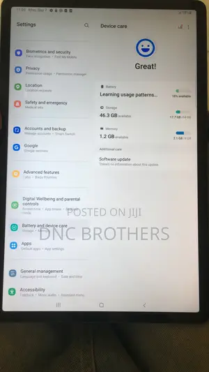 Samsung Galaxy Tab S7 FE 64 GB Gray