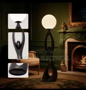 Modern Minimalist Creative Humanoid Sculpture LED Floor Lamp