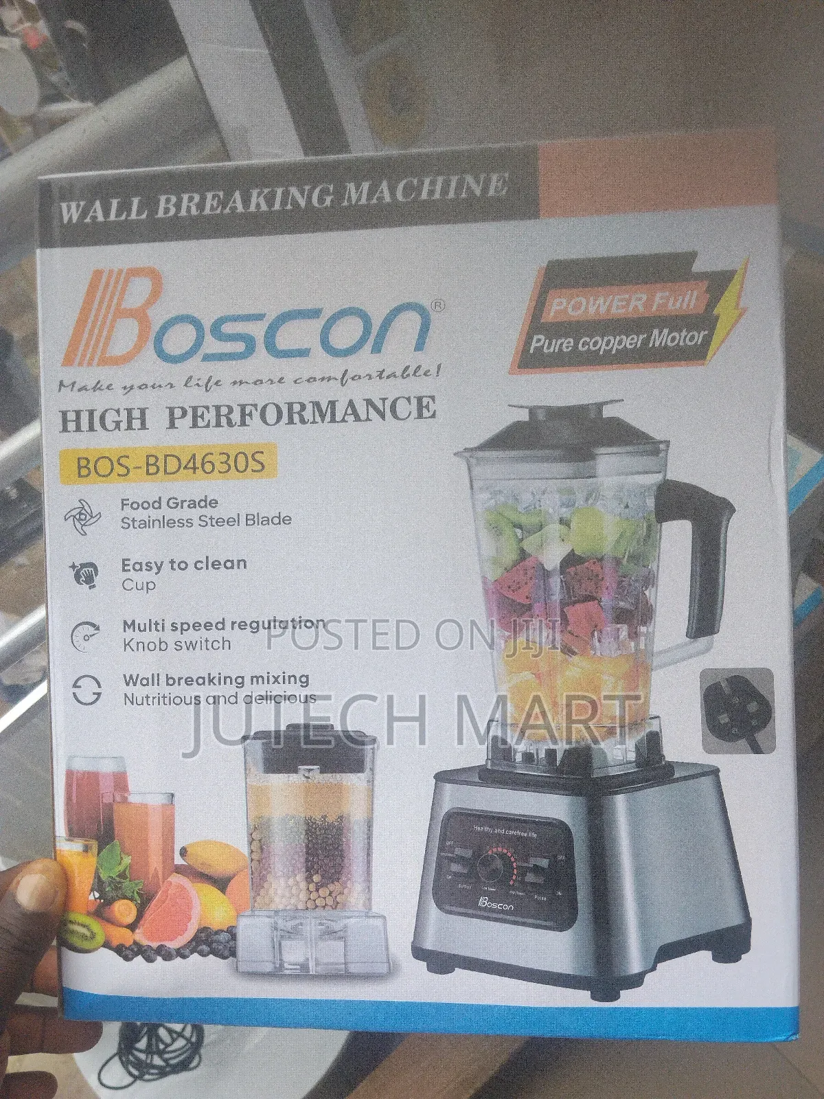 2 in 1 Boscon Pure Copper Blender