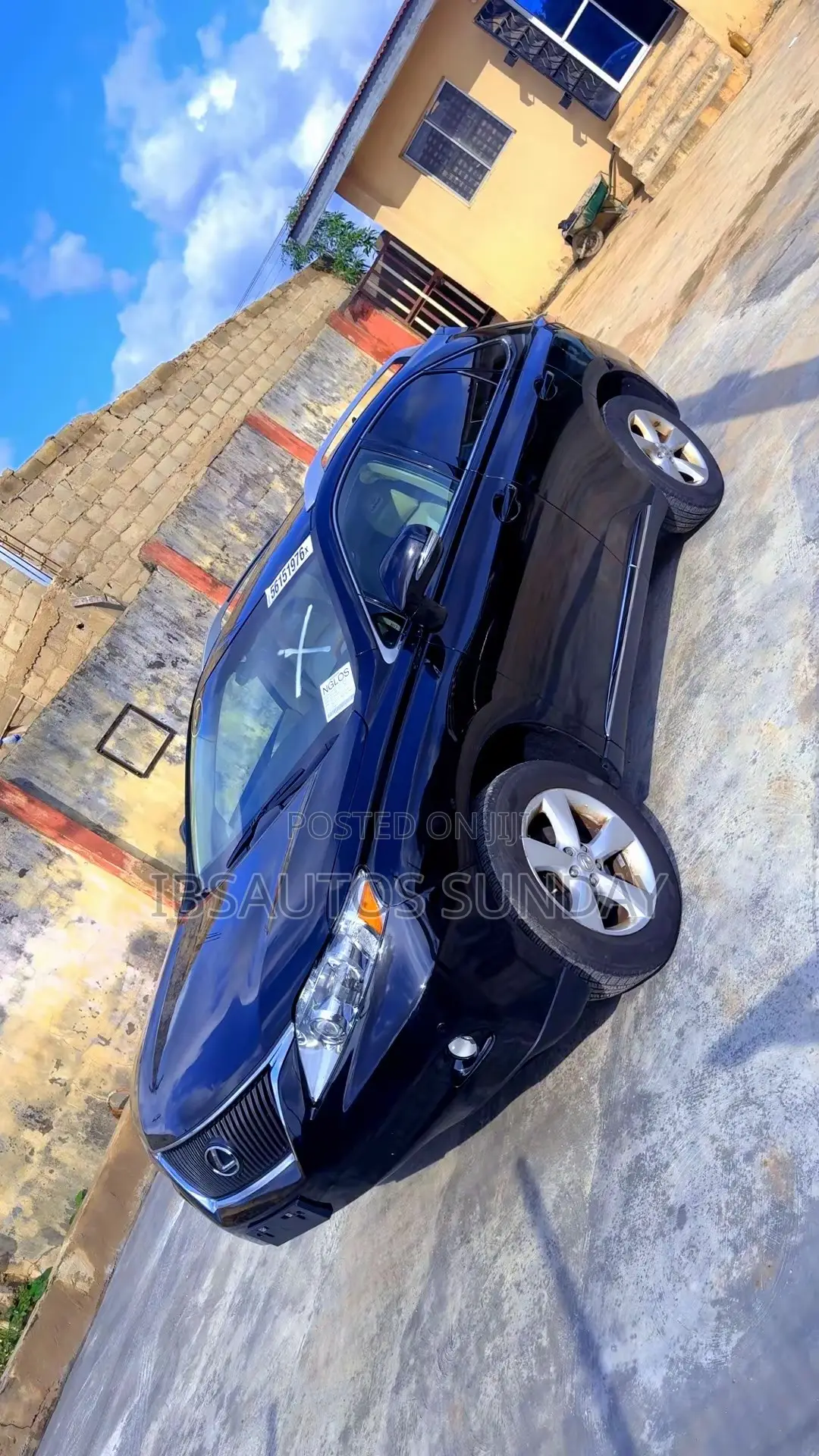 Lexus RX 350 AWD 2012 Black