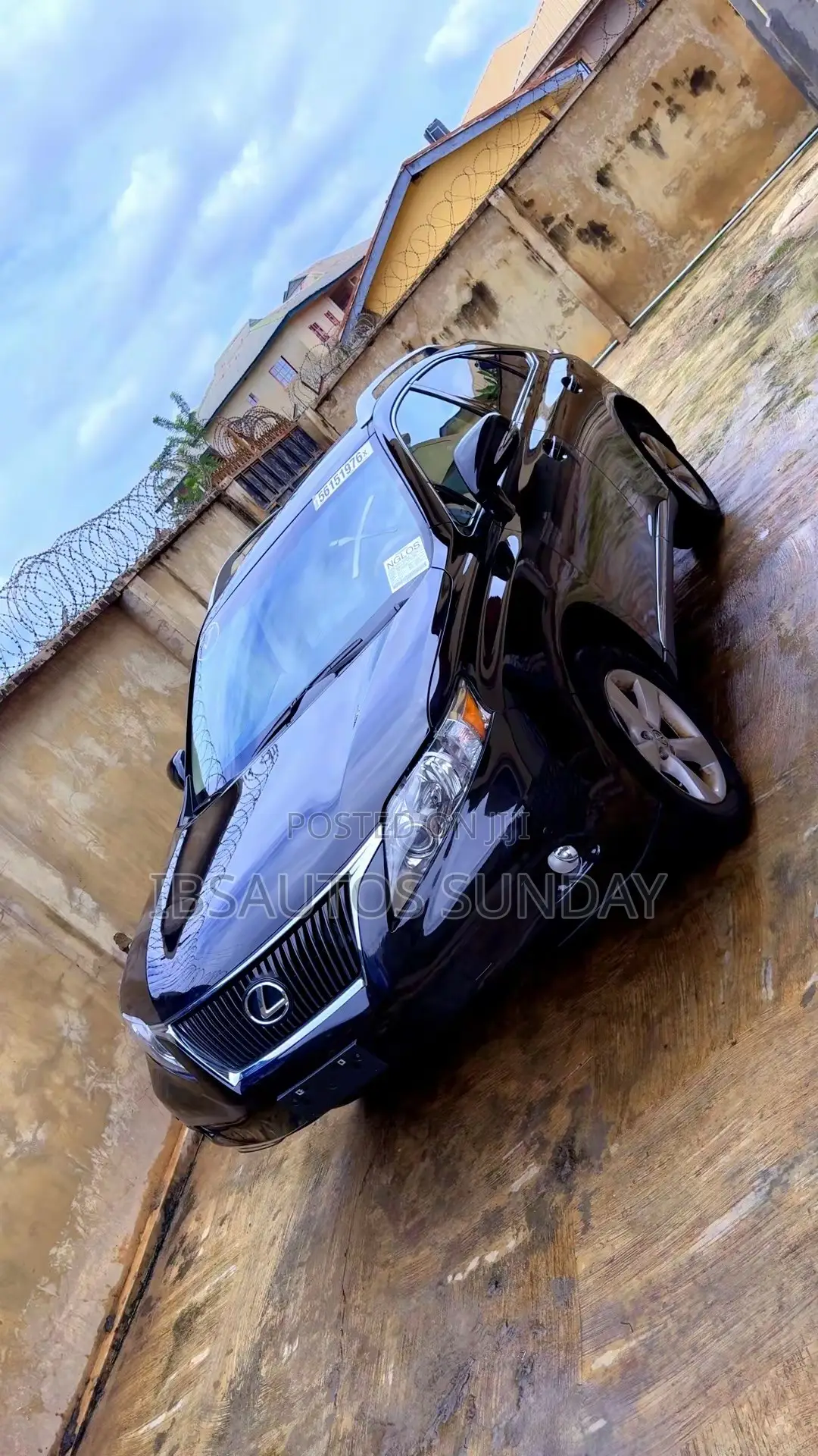 Lexus RX 350 AWD 2012 Black