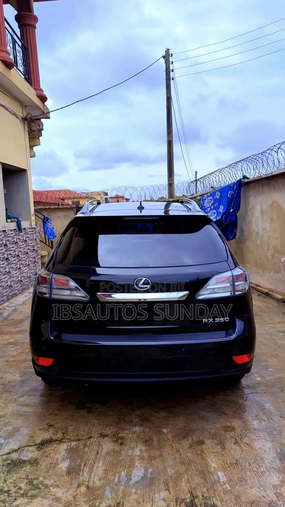 Lexus RX 350 AWD 2012 Black