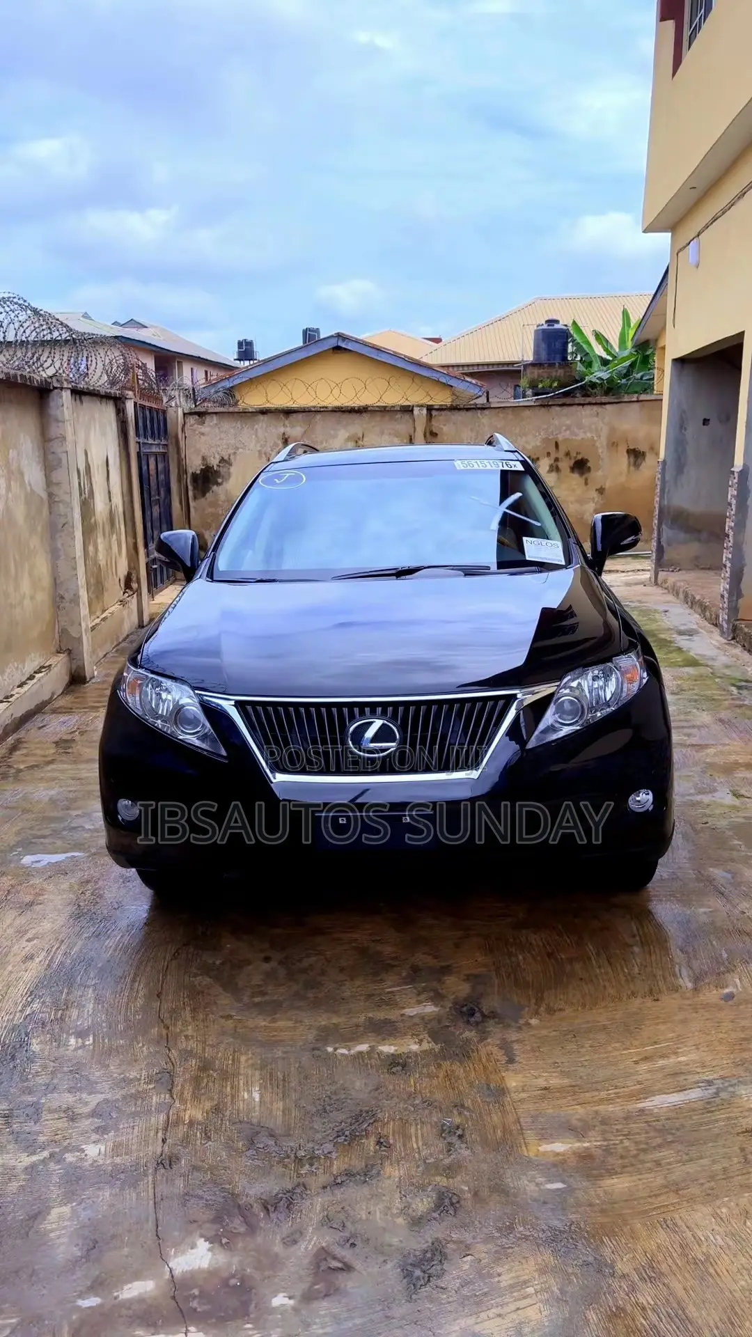 Lexus RX 350 AWD 2012 Black