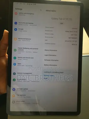 Samsung Galaxy Tab S7 FE 64 GB Gray