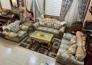 Royal Sofa Chairs by 7Seaters With Center Table Full Set