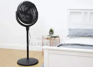 Black Decker 3-in-1 Velocity Pedestal Fan Black