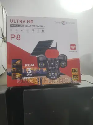 Ultra HD 360° Solar PTZ Surveillance Camera