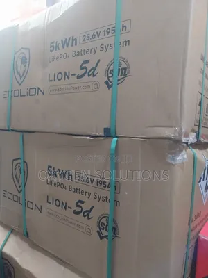 5kwh 25.6kwh Ecolion Lithium Battery