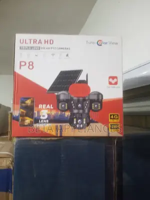 Ultra HD Solar Powered Triple-Camera PTZ System