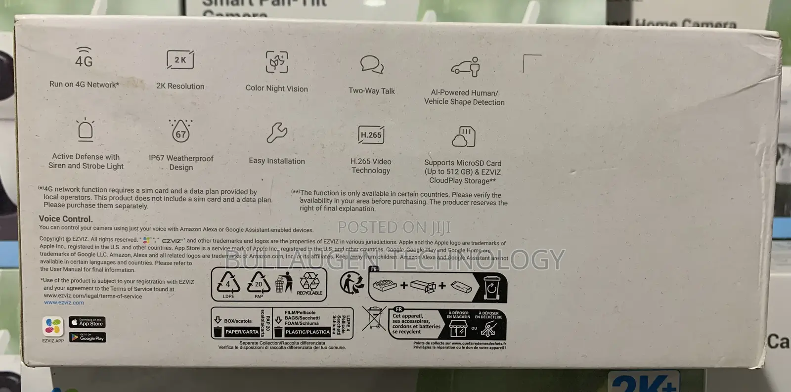 Ezviz H5 (4g) Smart Camera 3MP