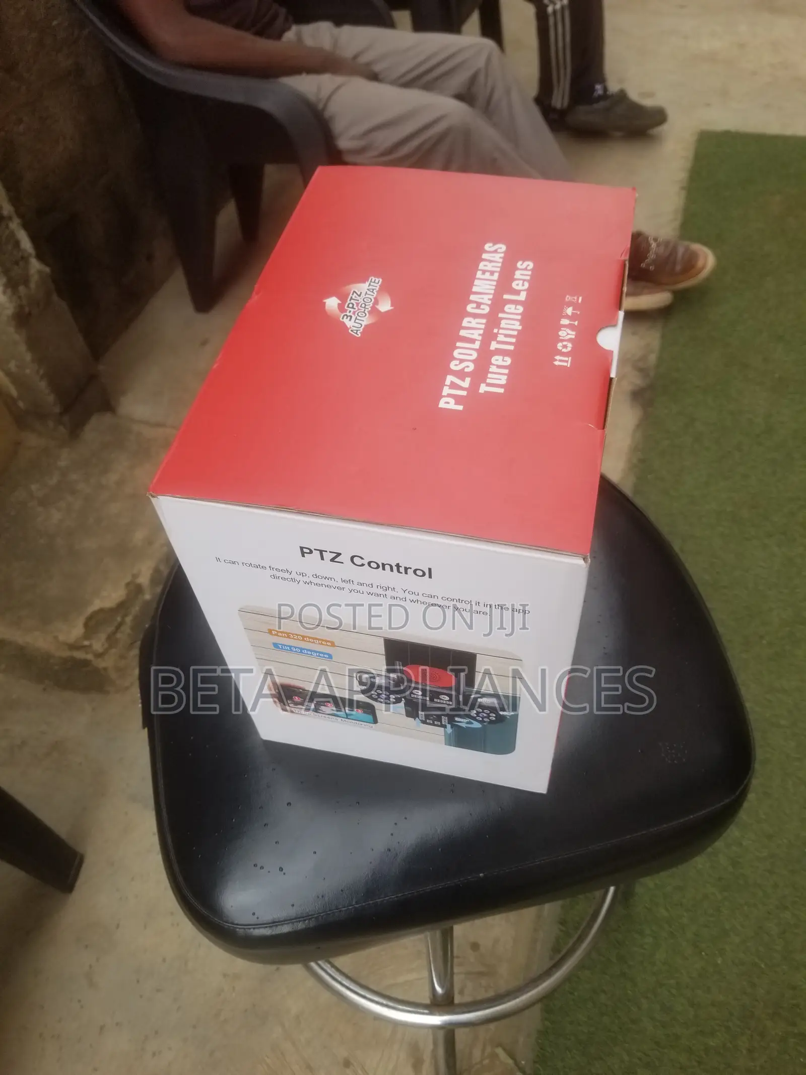 Smart Solar PTZ Camera for Home Security