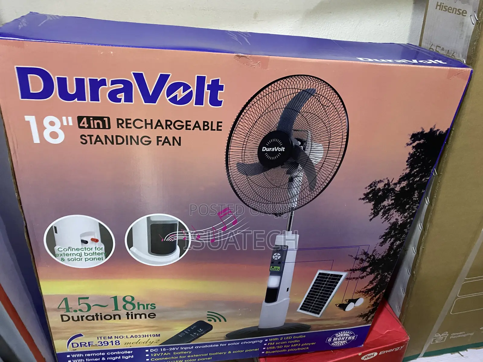 Rechargeable Fan