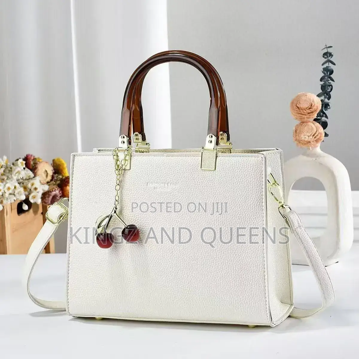 Female Handbag With Cherry