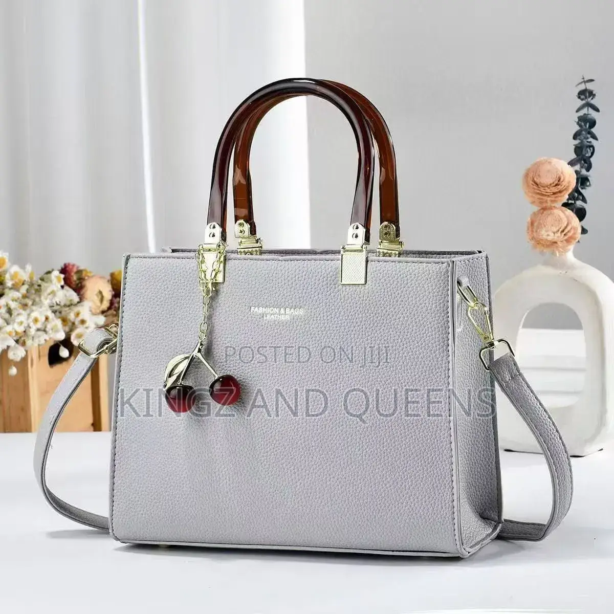 Female Handbag With Cherry