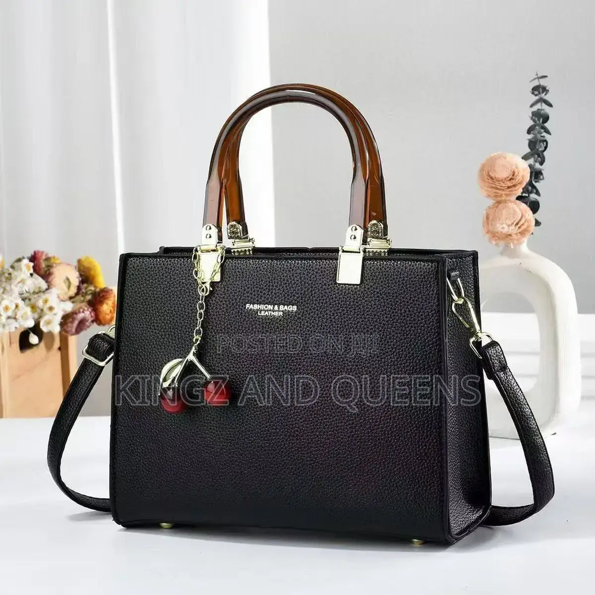Female Handbag With Cherry