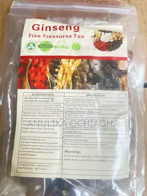 Ginseng Five Treasures Tea