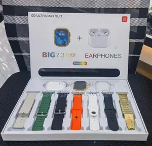 10 in 1 I20 Ultra Max Suit Smart Watch