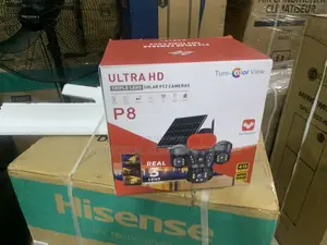 Triple-Camera Solar PTZ Surveillance System