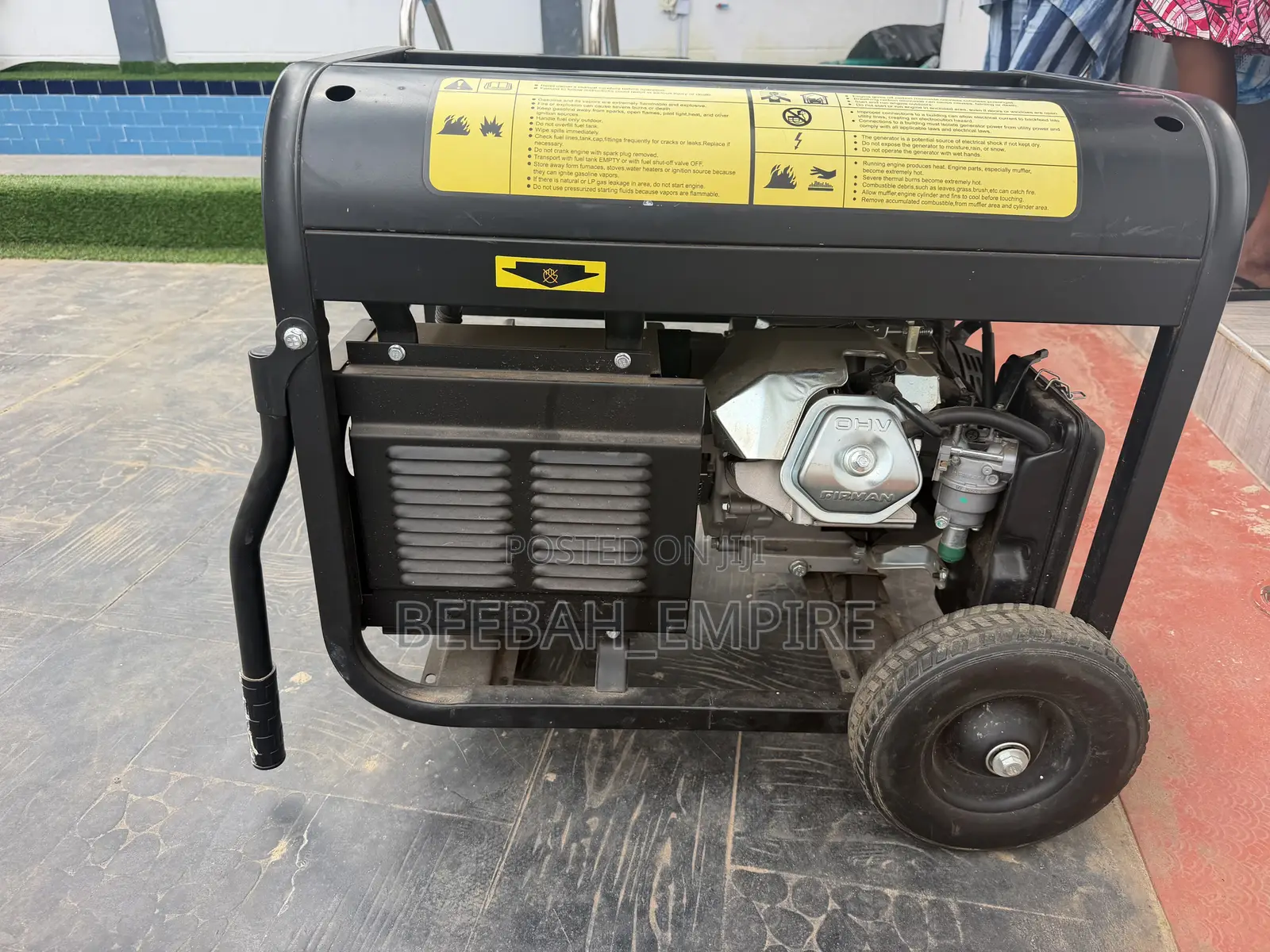 6.5kva Kick and Start Generator.