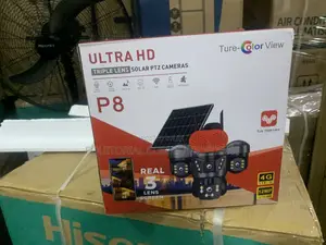 Ultra HD Solar Security Camera With 360° PTZ