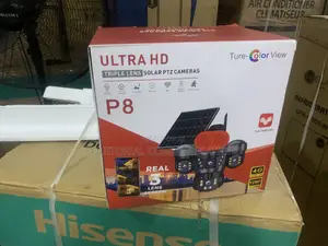 Ultra HD Solar Security Camera With 360° PTZ
