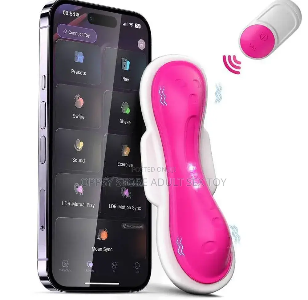 Pad Strap App Control Vibrator