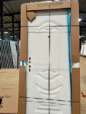 3ft White Watson Steel Door