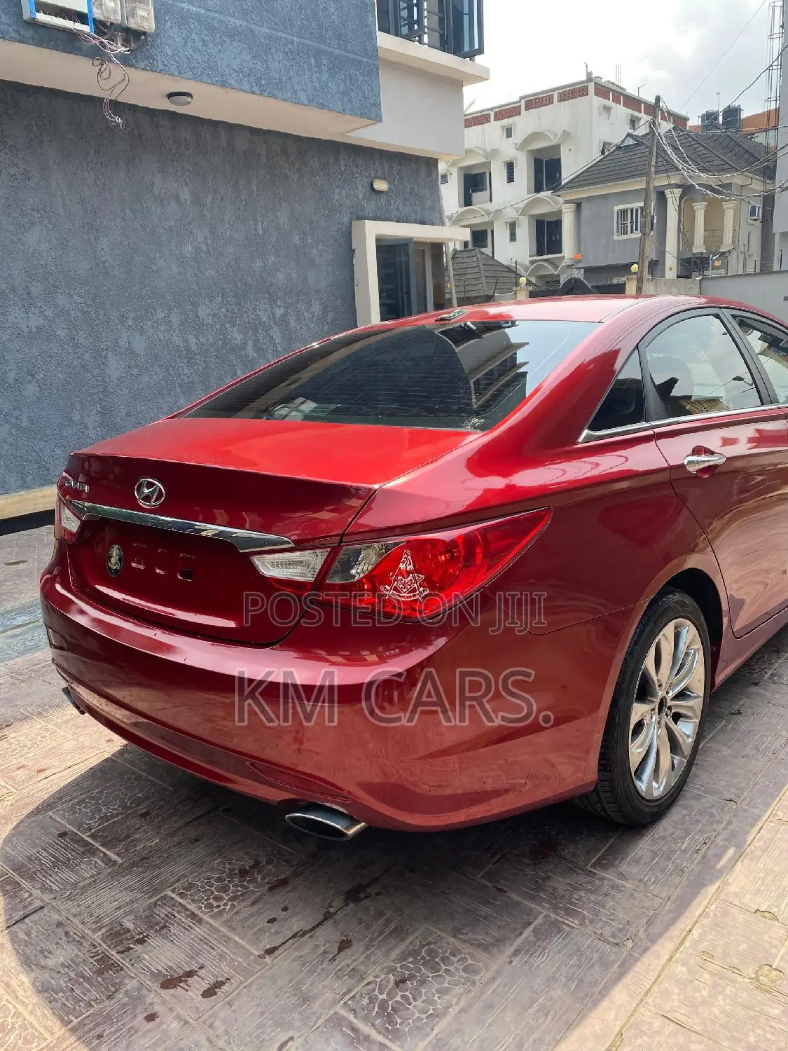 Hyundai Sonata 2011 Red