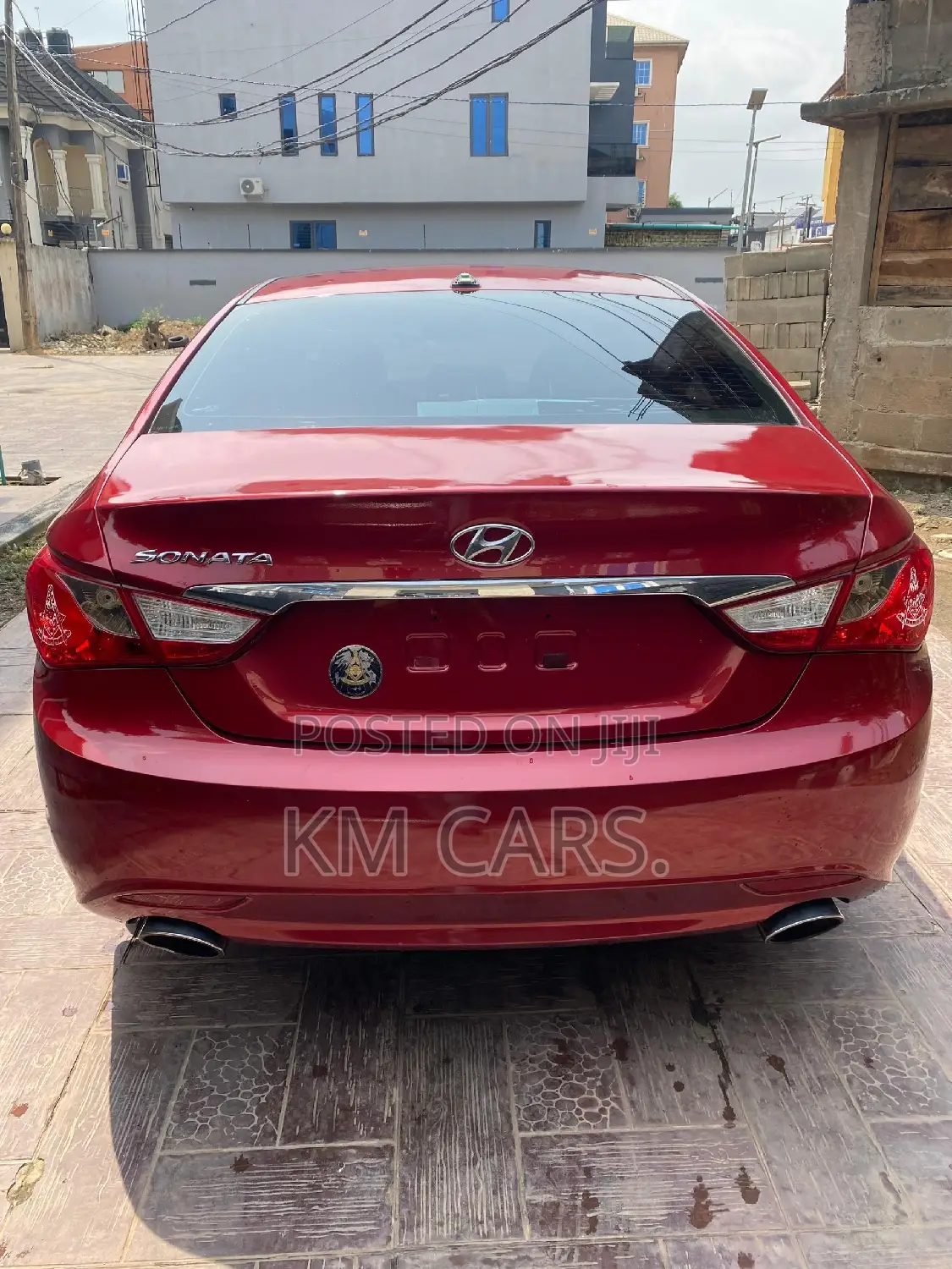 Hyundai Sonata 2011 Red