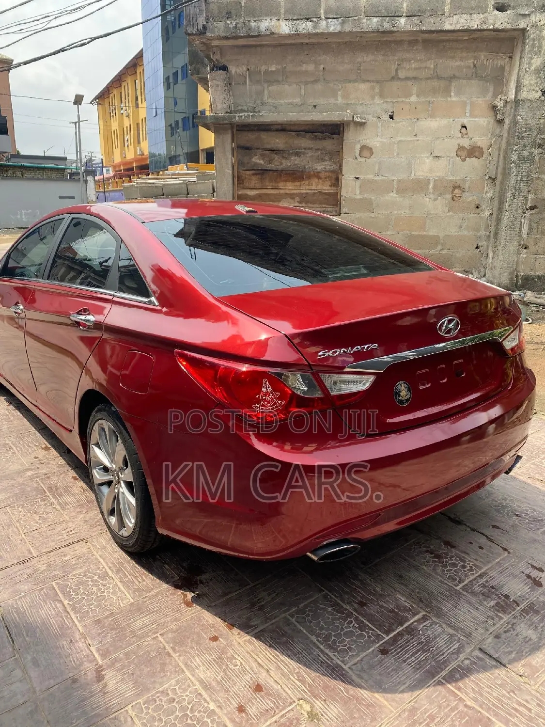 Hyundai Sonata 2011 Red