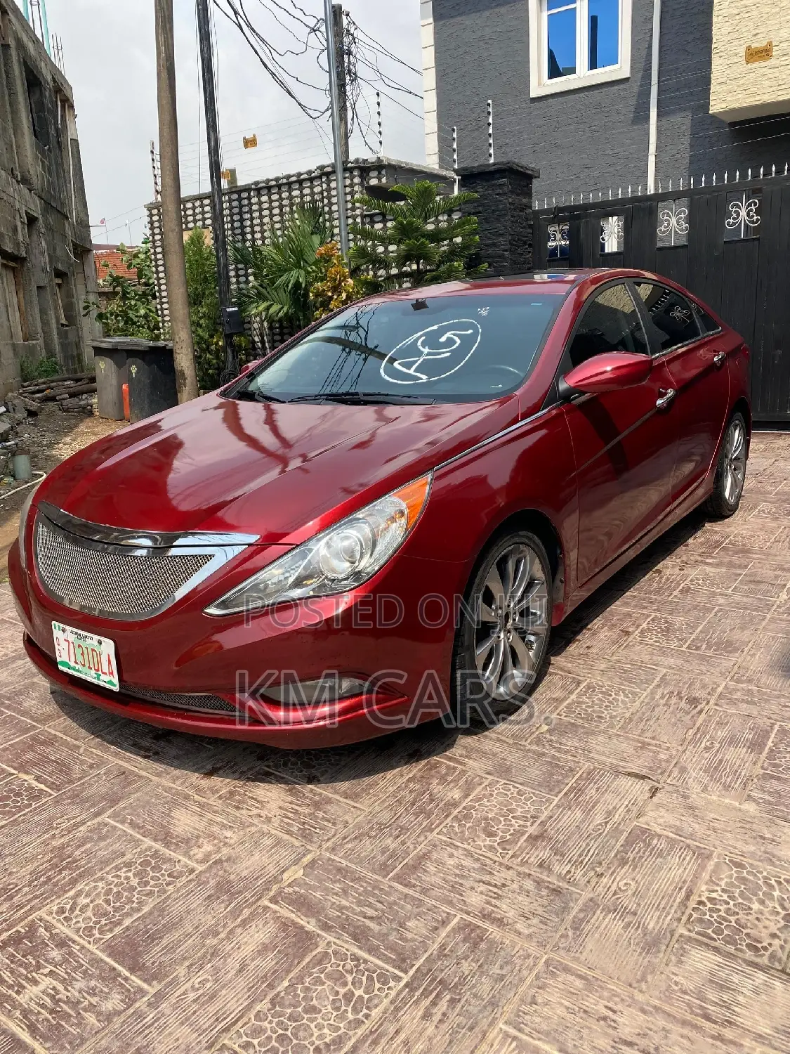 Hyundai Sonata 2011 Red