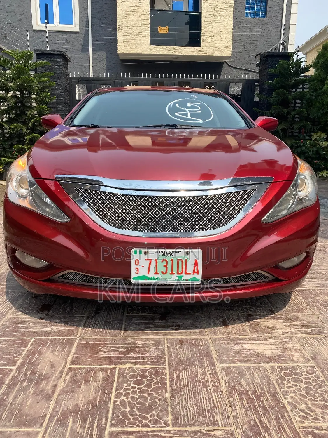 Hyundai Sonata 2011 Red