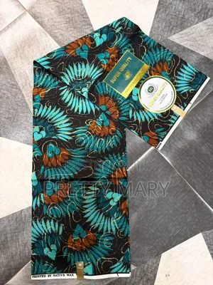 Lith Green Ankara Fabric