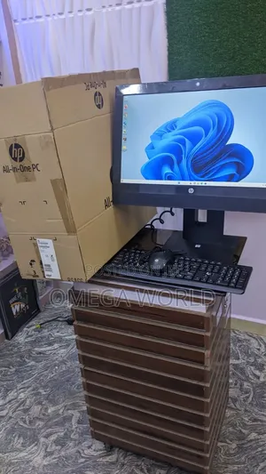 New Desktop Computer HP AiO 22 8GB Intel Core i5 HDD+SSD 512GB