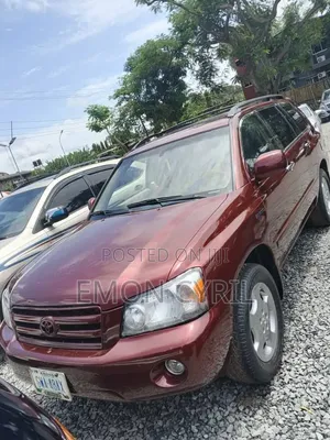 Toyota Highlander 2006 Red