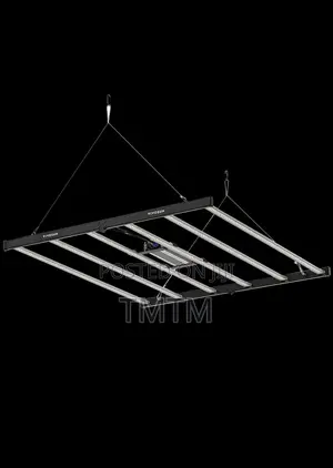 Full Spectrum LED Grow Light Bar 645W, Foldable 6 Dimming Option