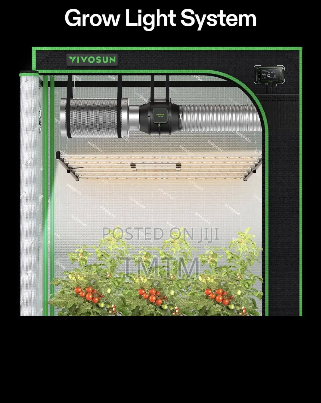 Full Spectrum LED Grow Light Bar 645W, Foldable 6 Dimming Option