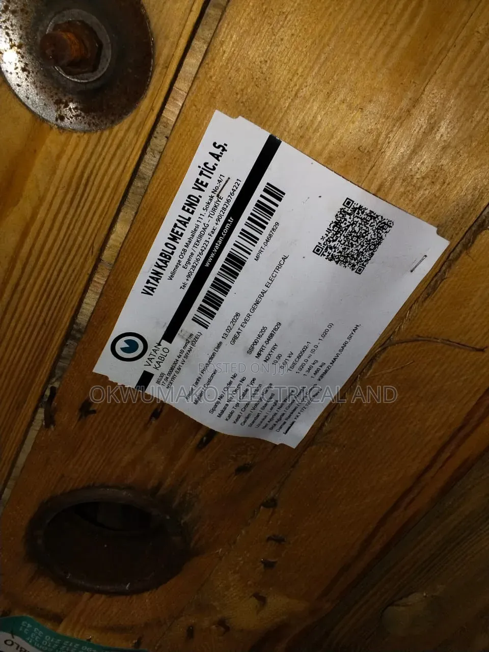 10mm 4core Armoured Cable Vatan Kabl0b Per Meter